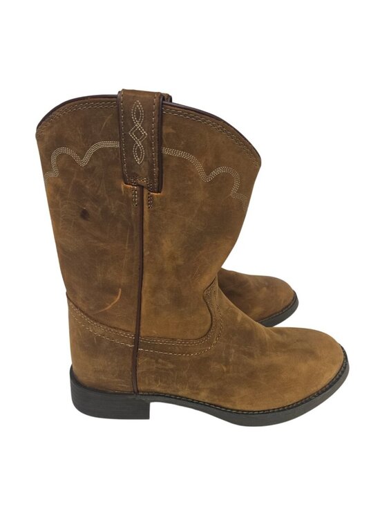 Justin Men\'s 3902 Jeb Roper Apache Stampede Soft Toe Boot Tan Size 9D main image 5